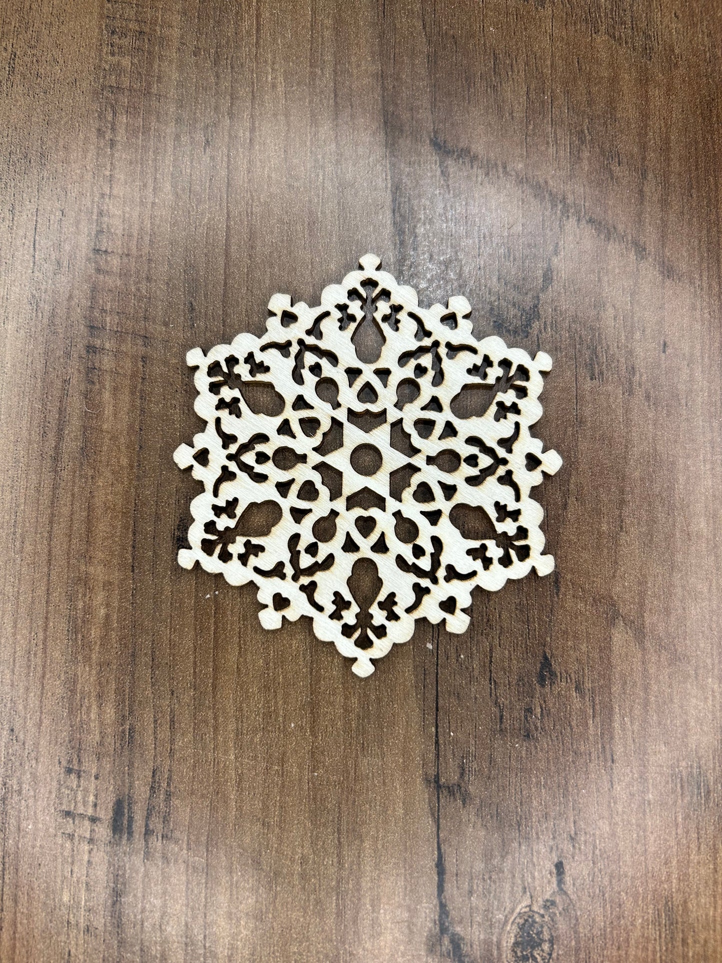 Sněhová vločka mandala