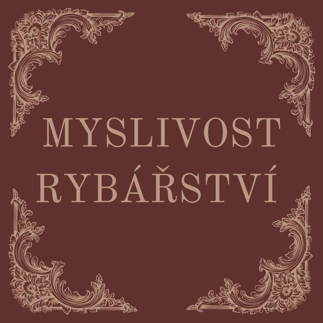 Gravírovaná prkénka - Myslivost / Rybařství