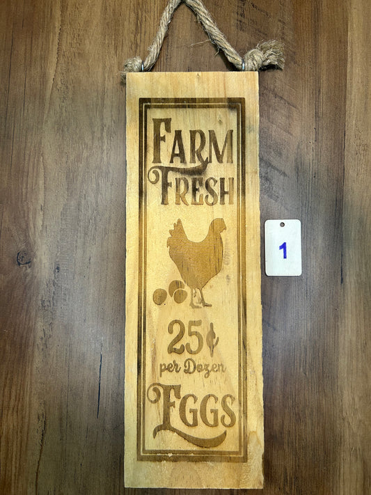 Farm fresh eggs
